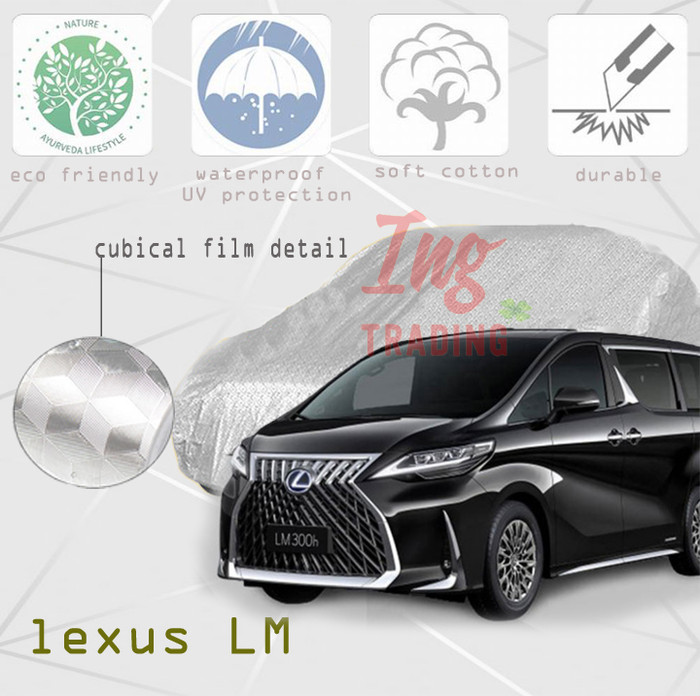 Cover Sarung Mobil LEXUS LM Waterproof 3 Layer Protection