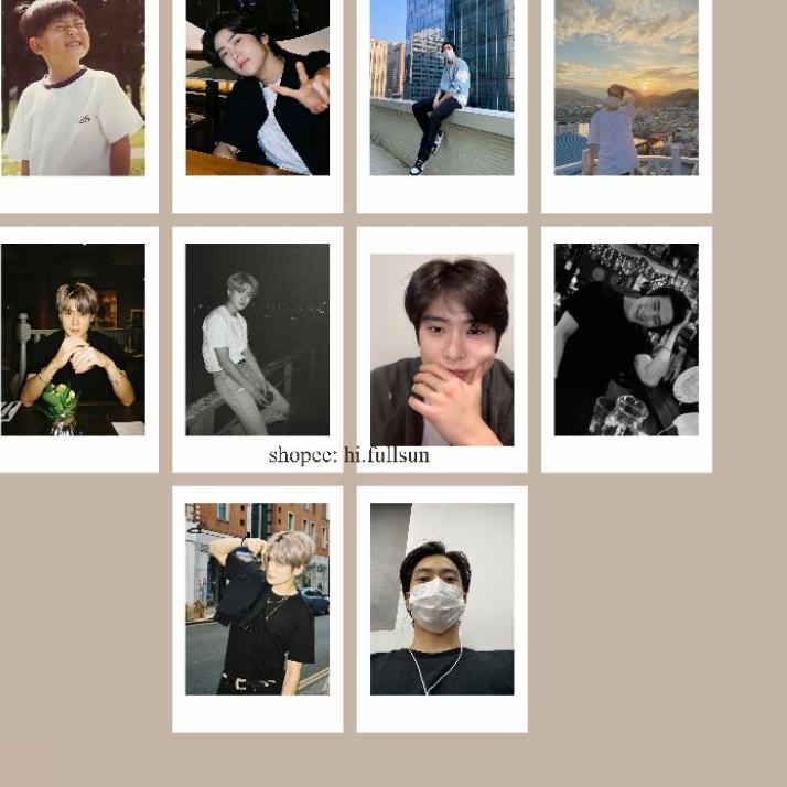M928 Polaroid NCT Boyfriend Material (isi 10 foto) NCT DREAM NCT 127 Mark Doyoung Haechan Taeil Yuta