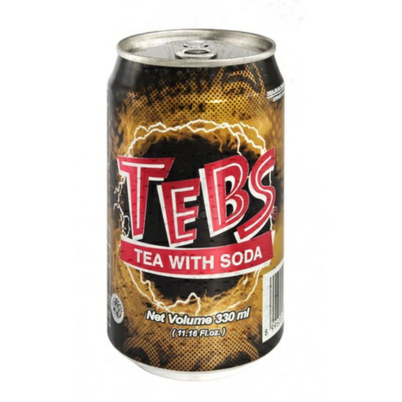 

TEBS SPARKLING SODA CAN 2 X 330 ML