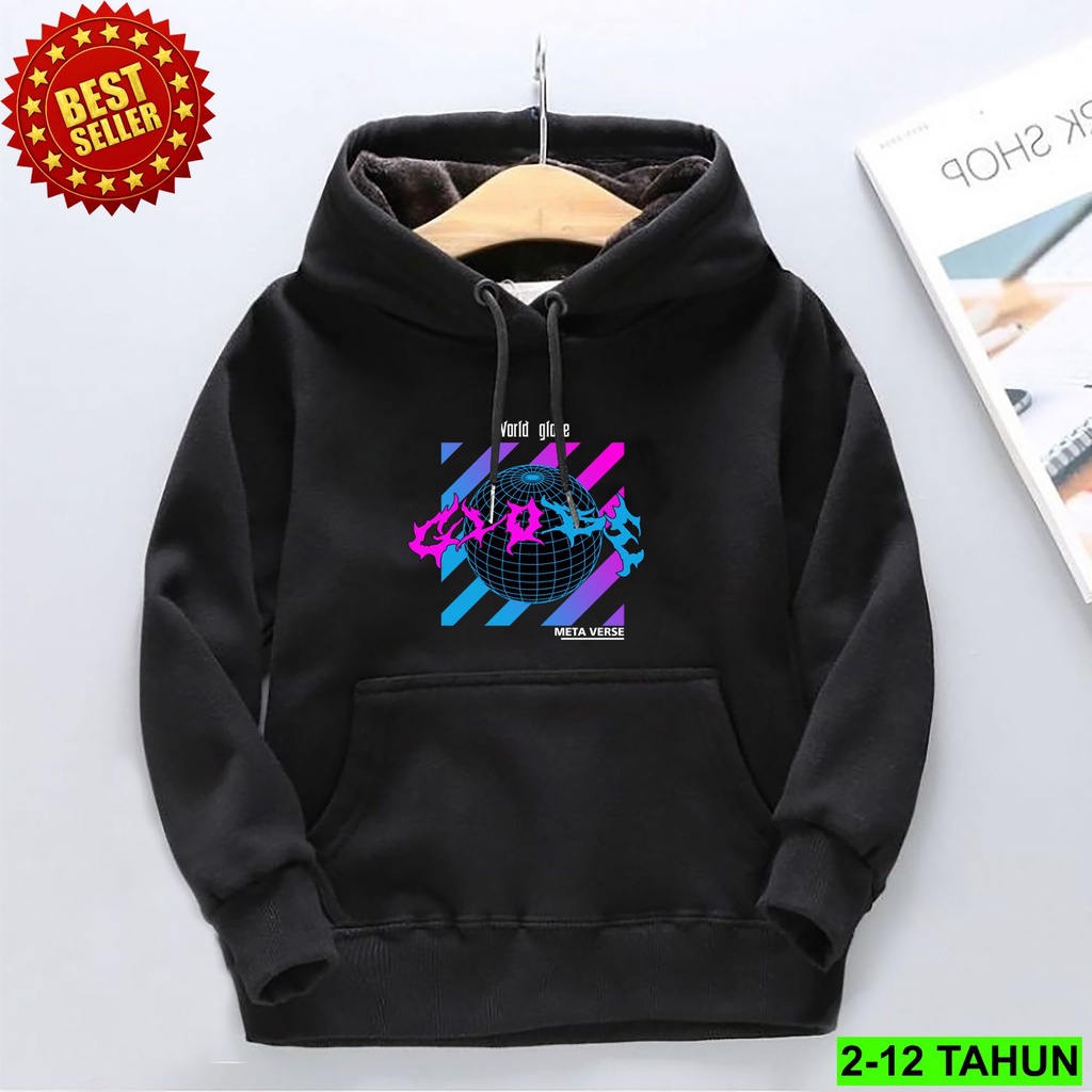 Hoodie Anak Laki Laki Perempuan / Hodie Anak Usia 2 - 12 Tahun / Jaket Anak Laki laki