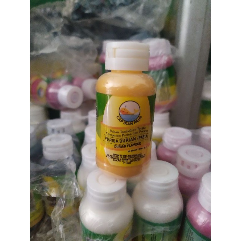 

Pewarna Makanan Cap Ikan Paus Rasa Durian