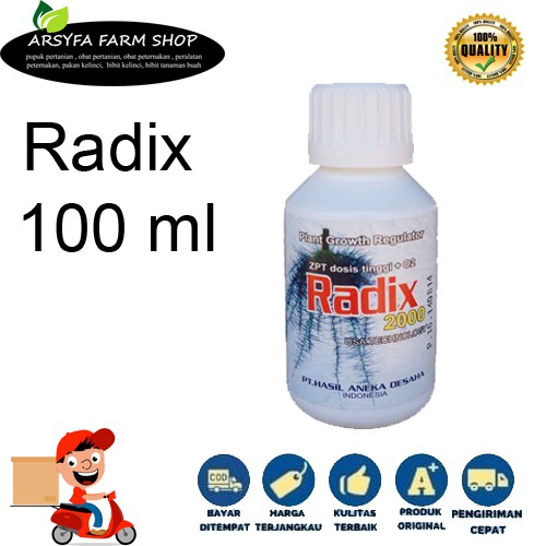 ZPT Dosis Tinggi + O2 Radix 2000 kemasan 100 ml
