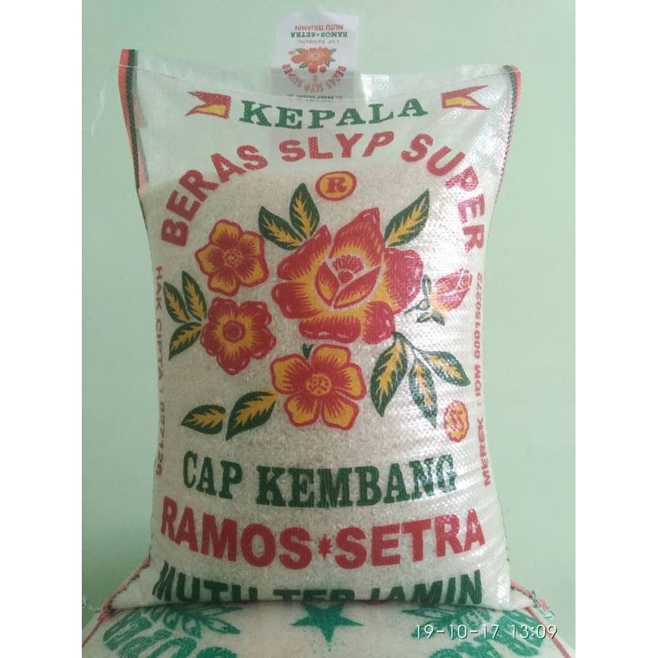 Beras Pulen Setra Ramos Cap Kembang 10kg Indonesia