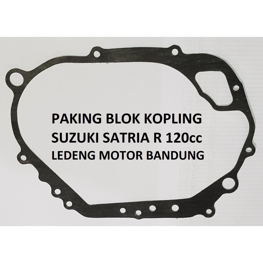 Eceran Gasket Paking Blok Kopling Suzuki Satria R 120cc Packing Lokal