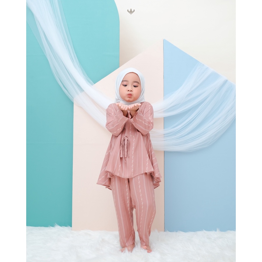 Wimi.id Mini Heidy &amp; Heical Long Pjs | Baju Tidur Anak