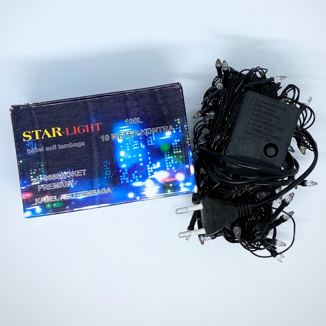 Star Light - Lampu Hias/Natal LED (10 m / 100 lampu)