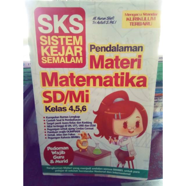 Sistem Kejar Semalam Sks Pedalaman Materi Matematika Sd Kelas 4 5