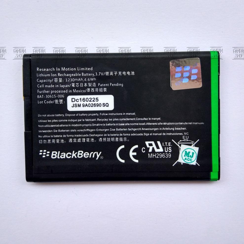 [PROMO 9GP41] Baterai Blackberry BB Bellagio Bold 9790 JM1 ORI ( Battery, Batrai, Batre, Original, T