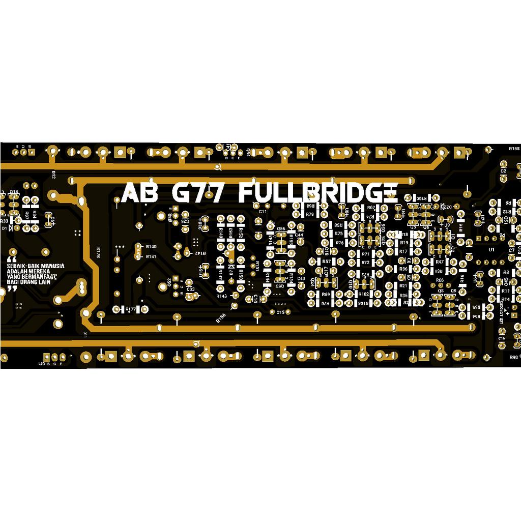 PCB AB G77 FULLBRIDGE