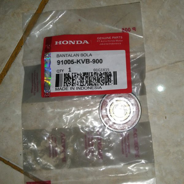 Jual BEARING/LAHER TUTUP CVT VARIO,BEAT,SPACY,BEAT FI,VARIO 125 ORI/ASLI Murah