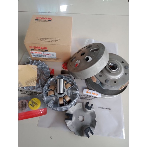 Pully Pully Assy Set+Rumah Roller Assy Yamaha Mio M3 Mio Z 125 Mio S 125 Kualitas Ori YGP