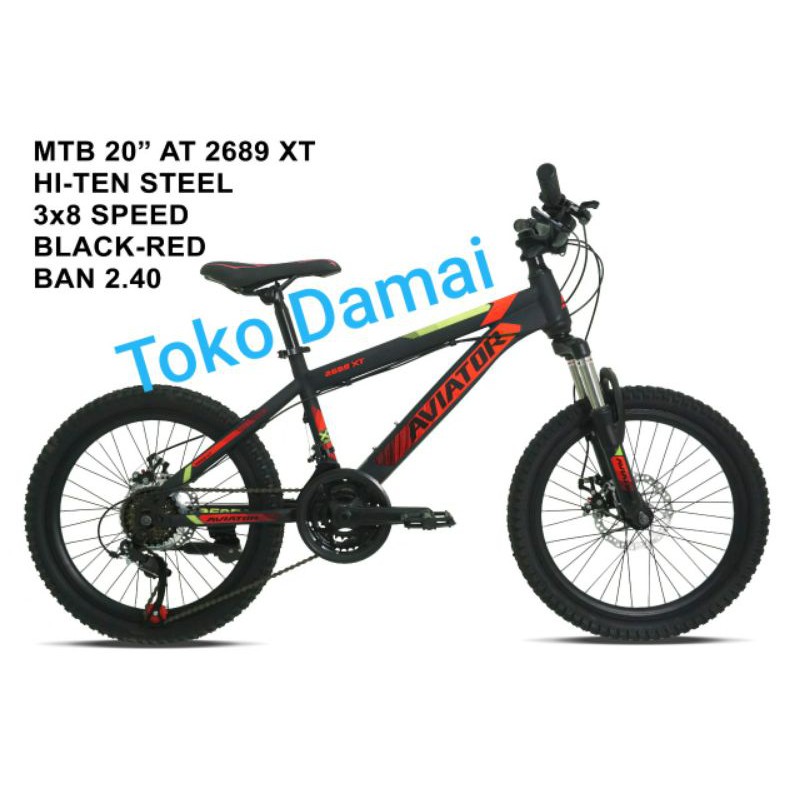 Sepeda MTB 20" Aviator