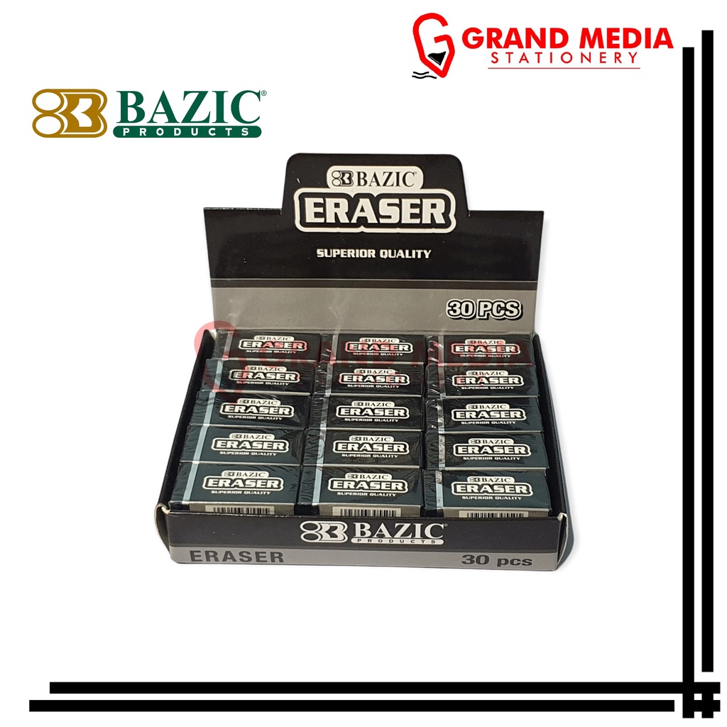 

[GRAND MEDIA] SETIP / PENGHAPUS BAZIC 550 HITAM / 1 PCS