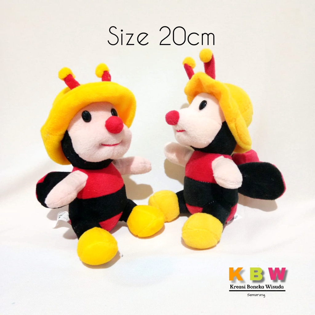 Promo 3.3 cod Boneka Lebah boneka hutchi lucu belang