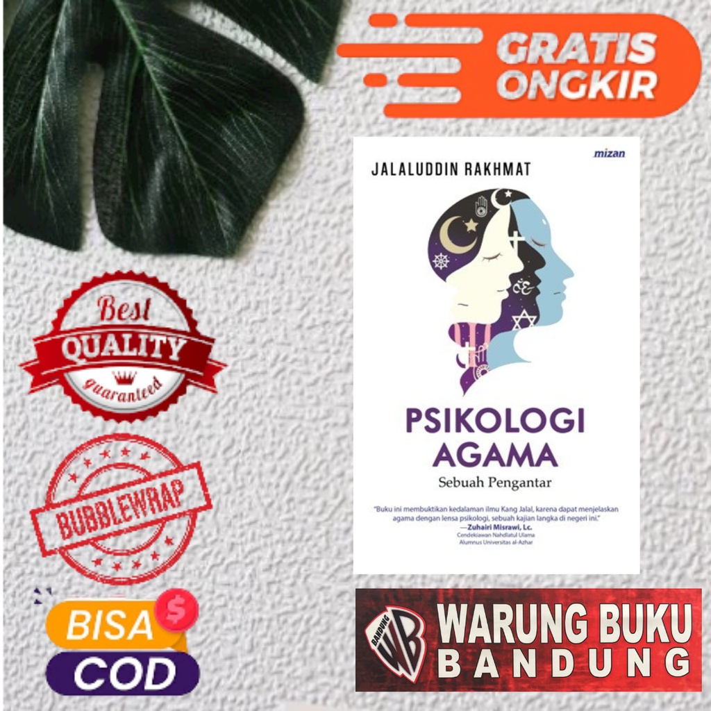 Buku Psikologi Agama Sebuah Pengantar - Jalaluddin Rakhmat