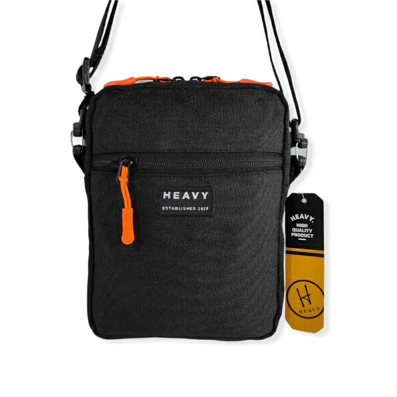 Heavy Nykew Black Slingbag Casual | Bodybags Heavy | Cross body bag