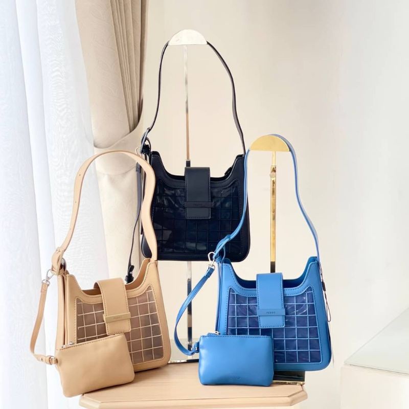 Tas Tote Pedro Capri Mesh Structure Hobo Bag P446