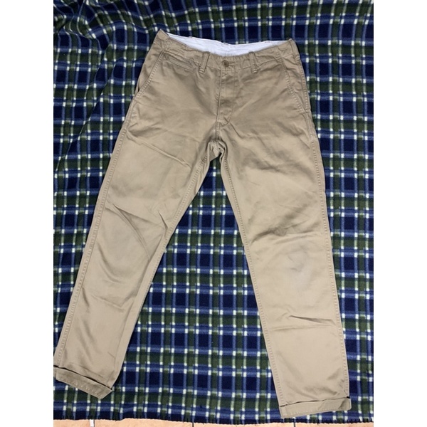 uniqlo pants cream - uniqlo chino jeans - uniqlo second