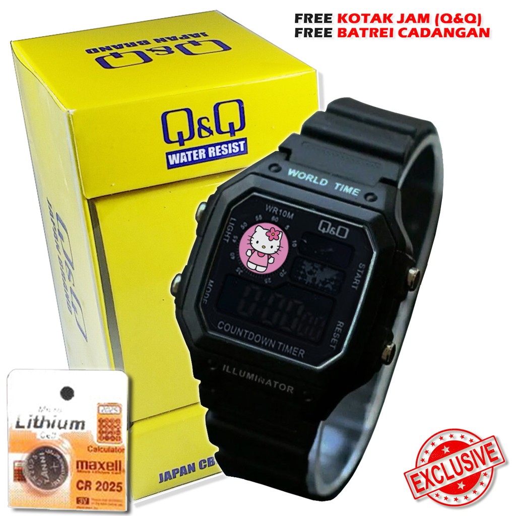 (Limited Edition) Jam Tangan HELLO KITY 3 - Digital