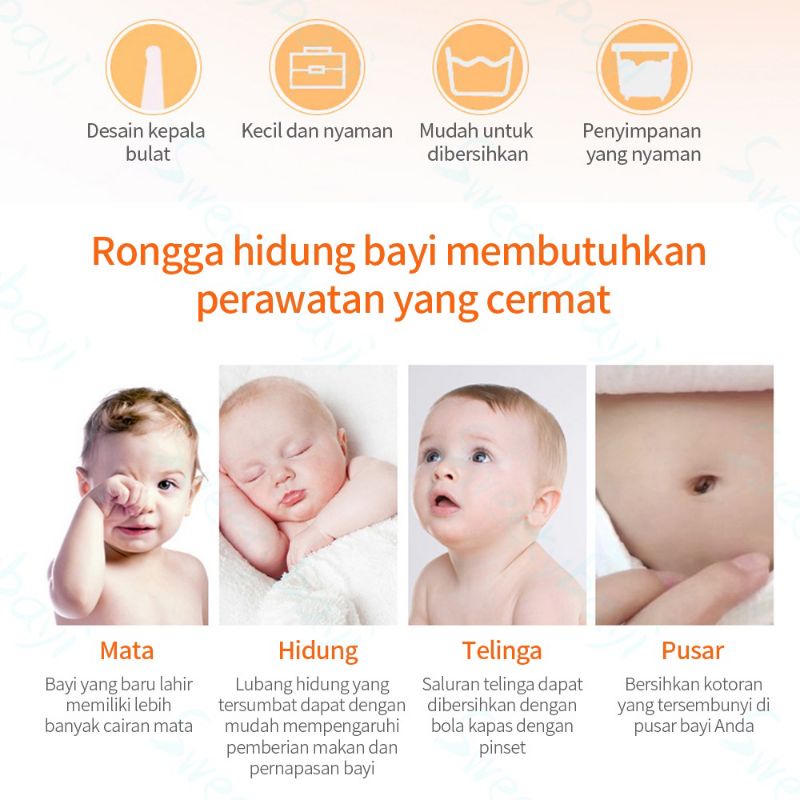 [rumahbayipdg] Pinset bayi perawatan hidung bayi 1 pcs