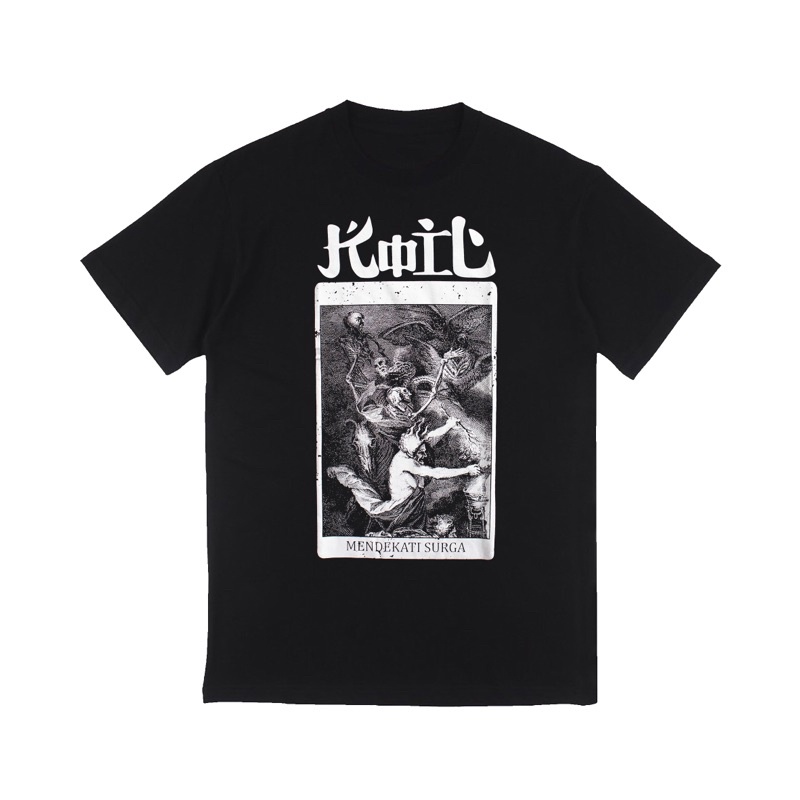 KOIL - MENDEKATI SURGA TEE / OFFICIAL MUSIC MERCHANDISE / ORIGINAL MERCH / KAOS BAND IMPOR