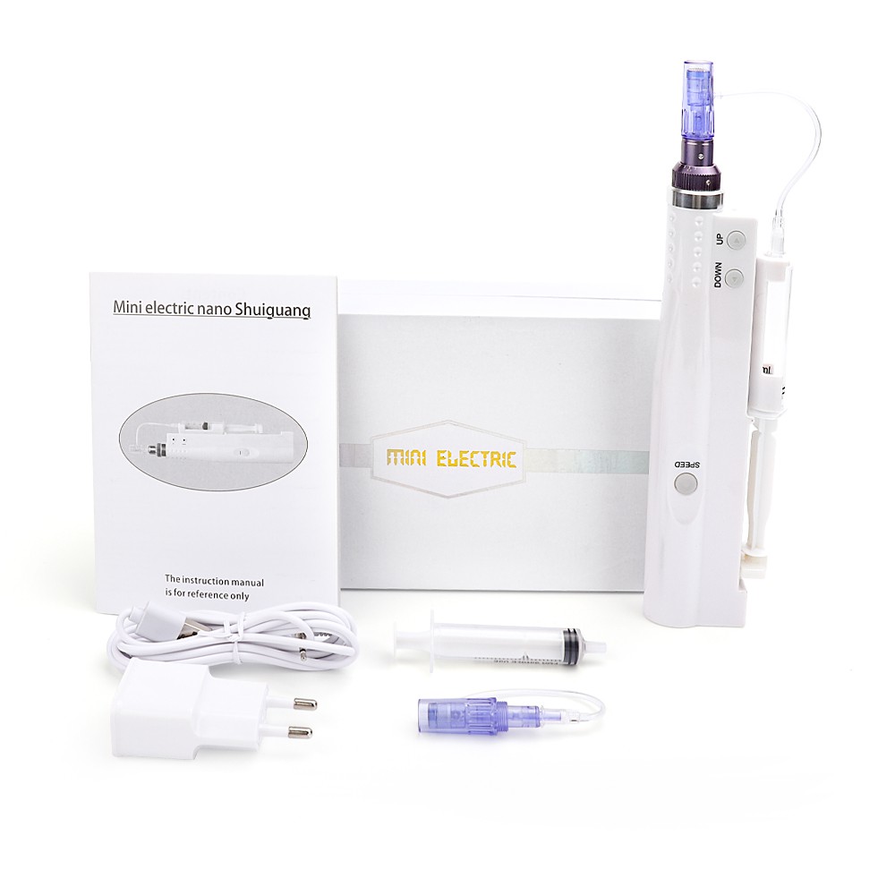 Meso dermapen | meso gun mesotheraphy needle dermapen 2in1 injeksi serum dermapen