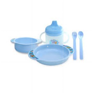 Lusty Bunny LB-1363 feeding set piring setTempat makan bayi (Kemasan Plastik)