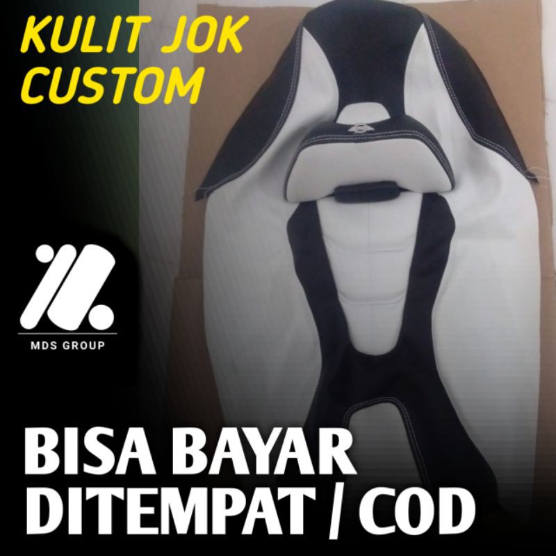 kulit jok custom modifikasi motor x ride aksesoris