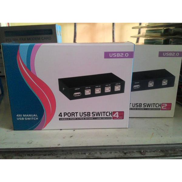 USB Data Switch Printer Usb 4 Port