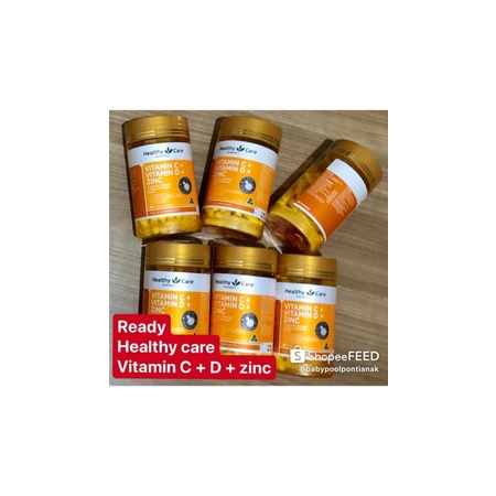 Vitamin Healthy Care C + D + Zinc