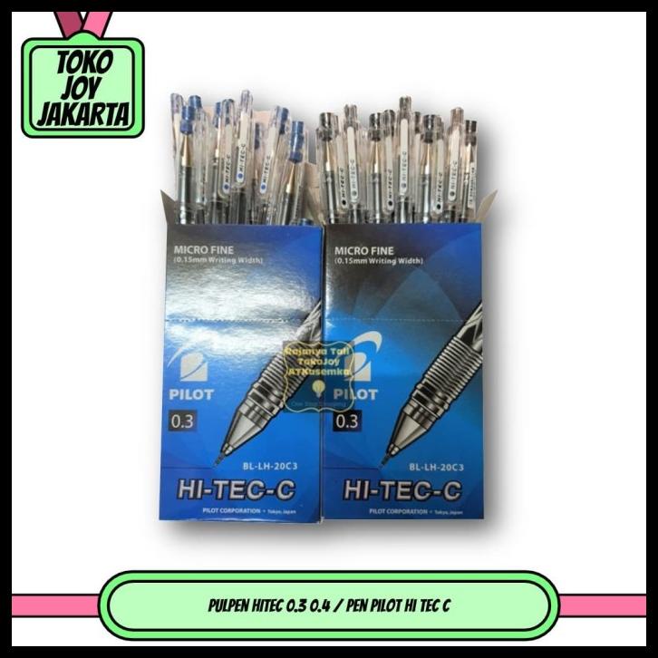 

Pulpen Hitec 0.3 0.4 / Pen Pilot Hi Tec C