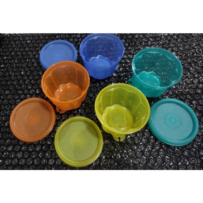 jello o Tupperware/cetakan puding Tupperware/jello o mini/Tupperware mini