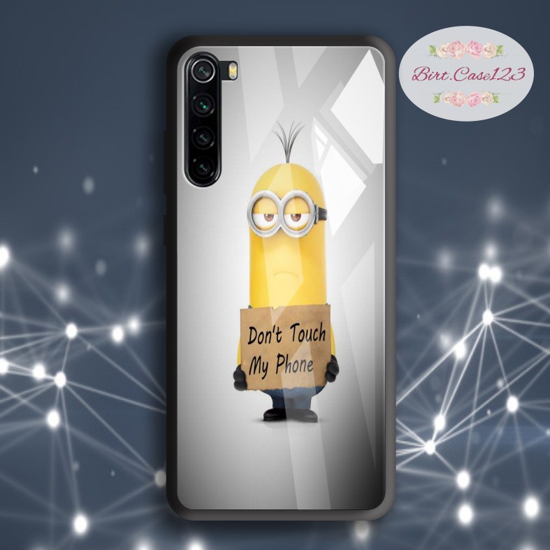 back case glass Minions Realme C1 C2 C3 U1 2 2 Pro 3 Pro 5 5i 5s Pro 6 Pro X Xt C11 C15 C12 7 BC1680