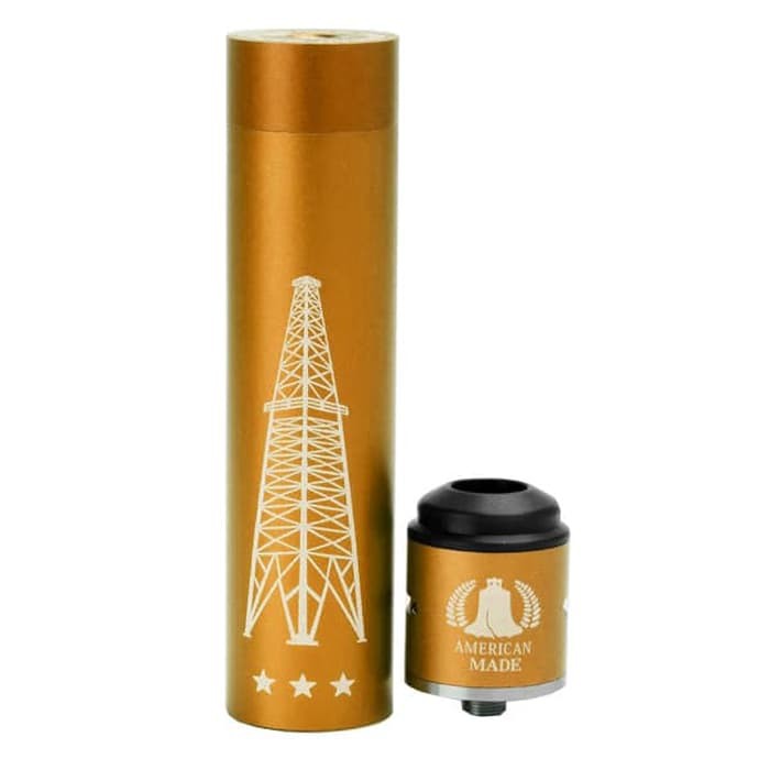 Rig V3 Mechanical Mod Kit - GOLD [Clone] KlikVape Bandung