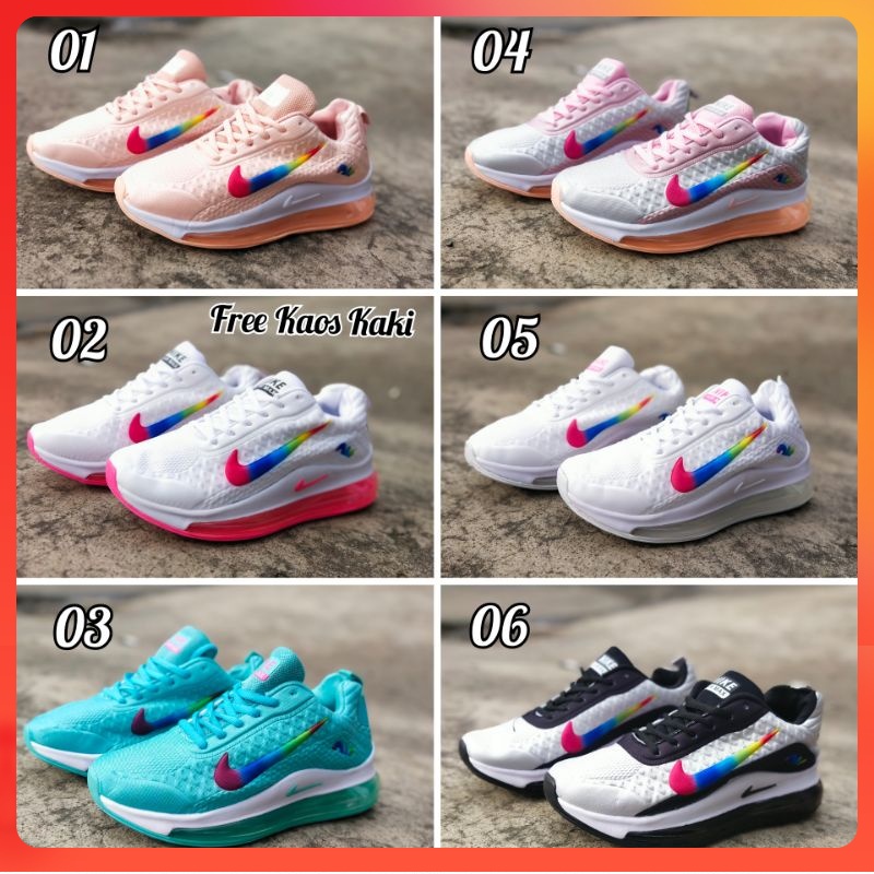 SEPATU SNEAKERS PRIA WANITA COWOK RUNNING SPORT JOGGING NIKE AIR MAX 720 WOMEN NEW ORIGINAL PREMIUM 