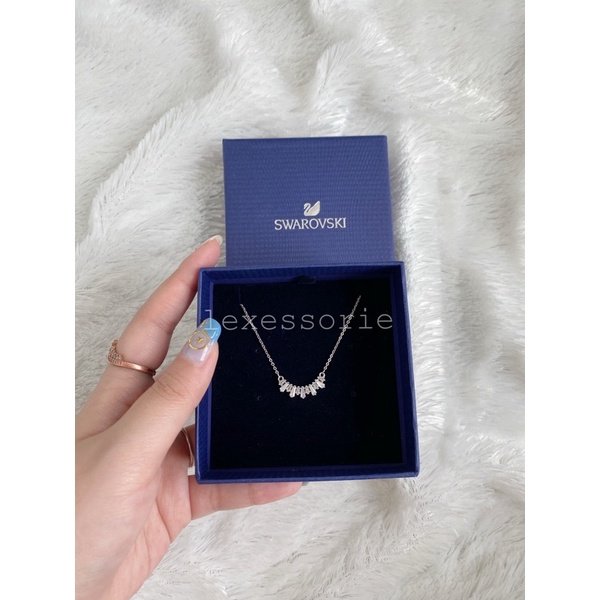Swarovski Collar Pendant Necklace - kalung wanita