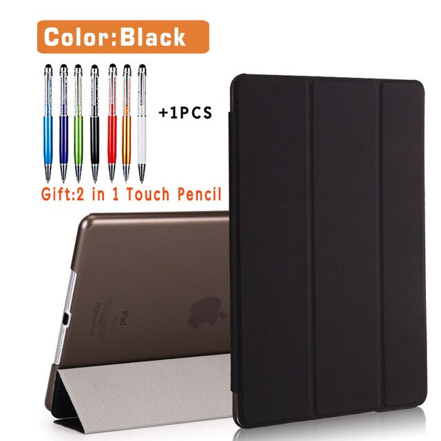 Casing Flip Lipat Magnetik Bahan Kulit Untuk Apple Ipad Pro 2021 12.9 2020