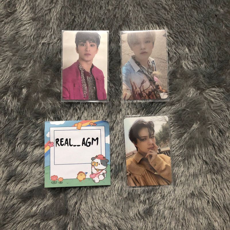 READY STOCK OFFICIAL Lee Jeno Chenle Zhong PC Photocard Album Hot Sauce Chilling Ver.