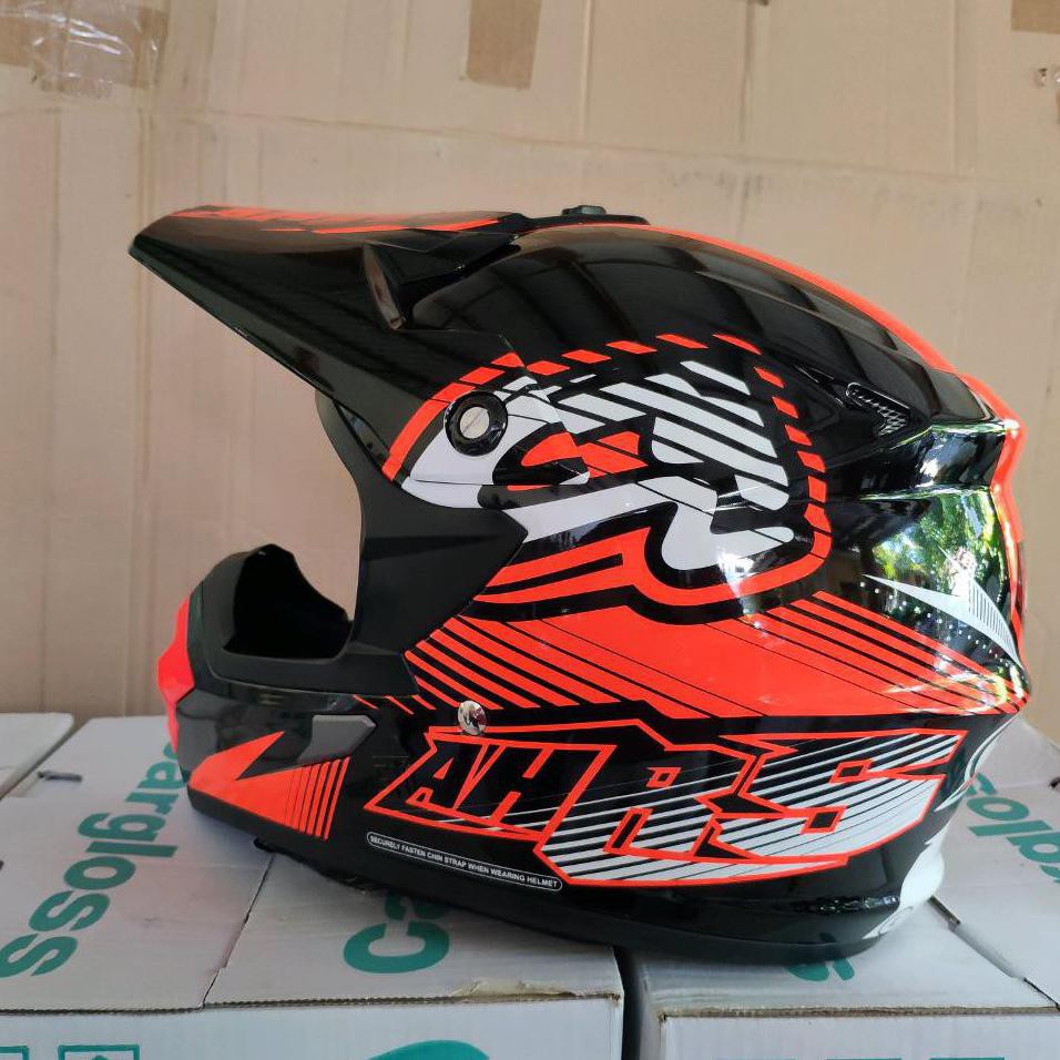 JUAL HELM TRAIL AHRS CARGLOSS MXC CROSS TRABAS KLX CRF TS M3K