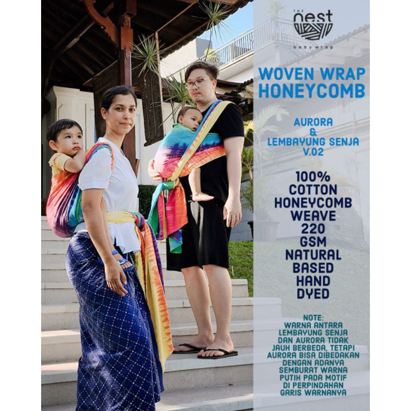 The Nest Woven Wrap Honeycomb