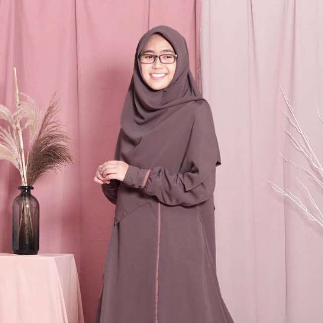Gamis Dhuha Pinky Dawn