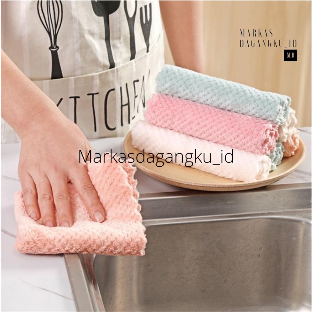 Kain Lap Microfiber Anti Lengket Ukuran 30x30 Premium Quality