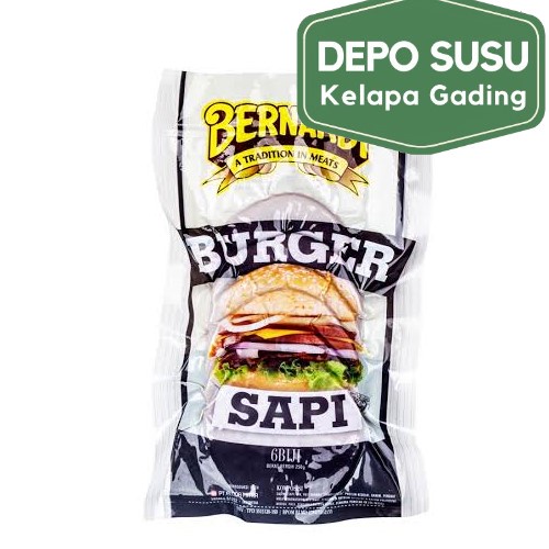 Bernardi Frozen Food Sosis Bakso Beef Burger Chicken Spicy Wing Horeca Pack 500gr / 1Kg Benardi Bernadi