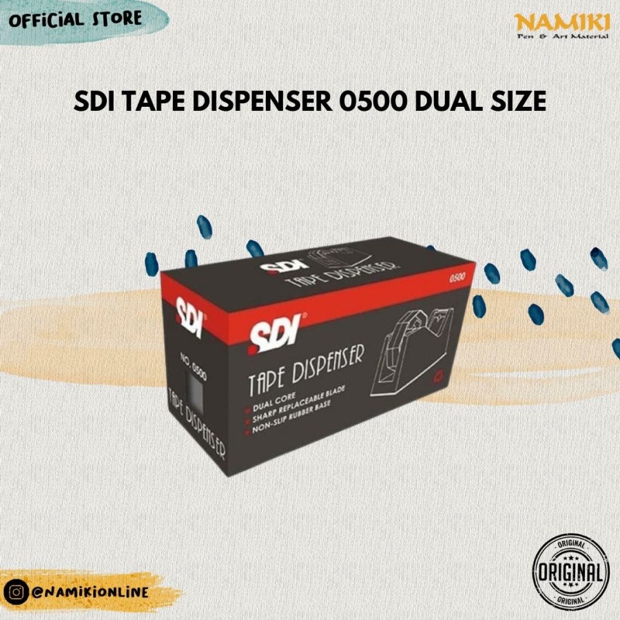 

SDI Tape Dispenser 0500 dual size