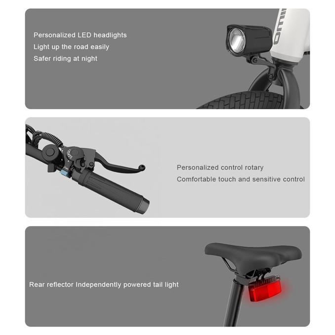 Sepeda Lipat Elektrik Xiaomi HIMO Z20 Smart Moped Bicycle 250W 80KM