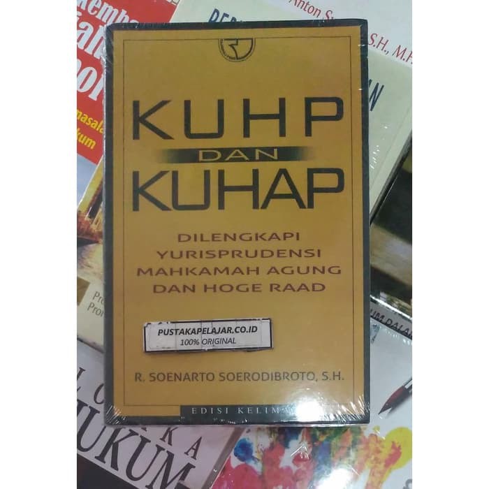 BUKU ORI KUHP DAN KUHAP ED KELIMA - R SOENARTO SOERODIBROTO - RAJAWALI-1