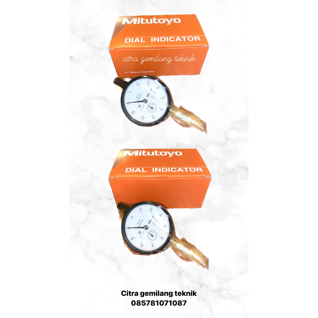 Mitutoyo dial indicator 2046-A/ indikator/ mitutoyo/ original
