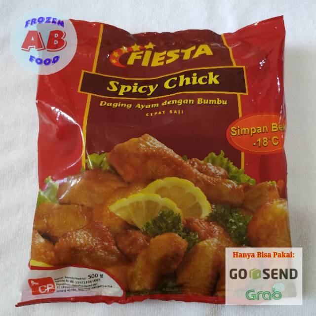 

Fiesta Spicy Chick 500 gram Spicy Chicken Fiesta 500gram Daging Ayam dengan Bumbu Fiesta Ayam Spicy