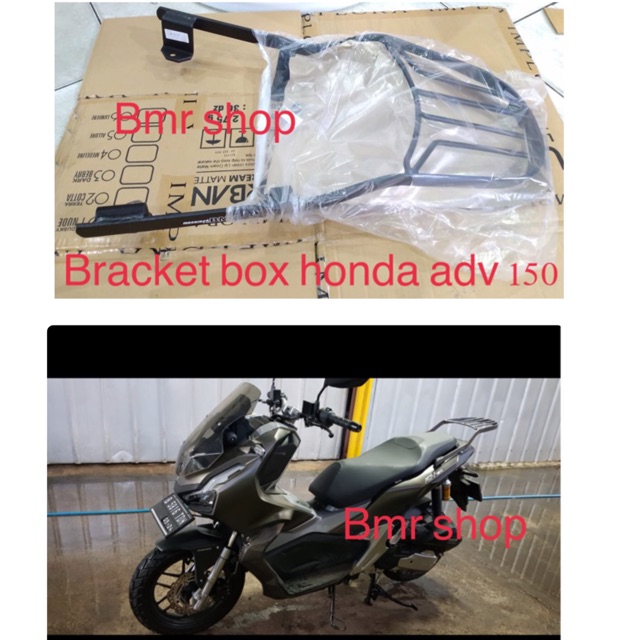 Bracket box adv 150 adv150 breket box adv 150 adv150 dudukan box honda adv 150 adv150