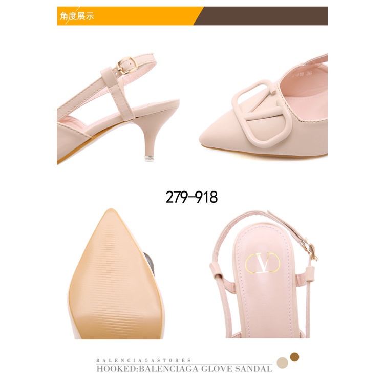 VLogo Slingback Pumps #279-918